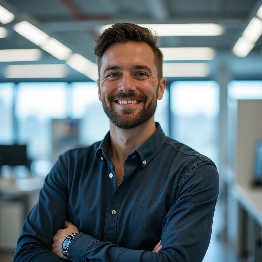 Retrato de Carlos Giménez, Jefe de Innovación y Sostenibilidad